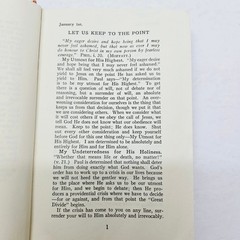 Vintage 1935 My Utmost for His Highest – Cloth Cover – Oswald Chambers Hardcover