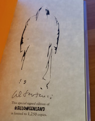 Halloweenland – Al Sarrantonio – SIGNED Limited Edition HC