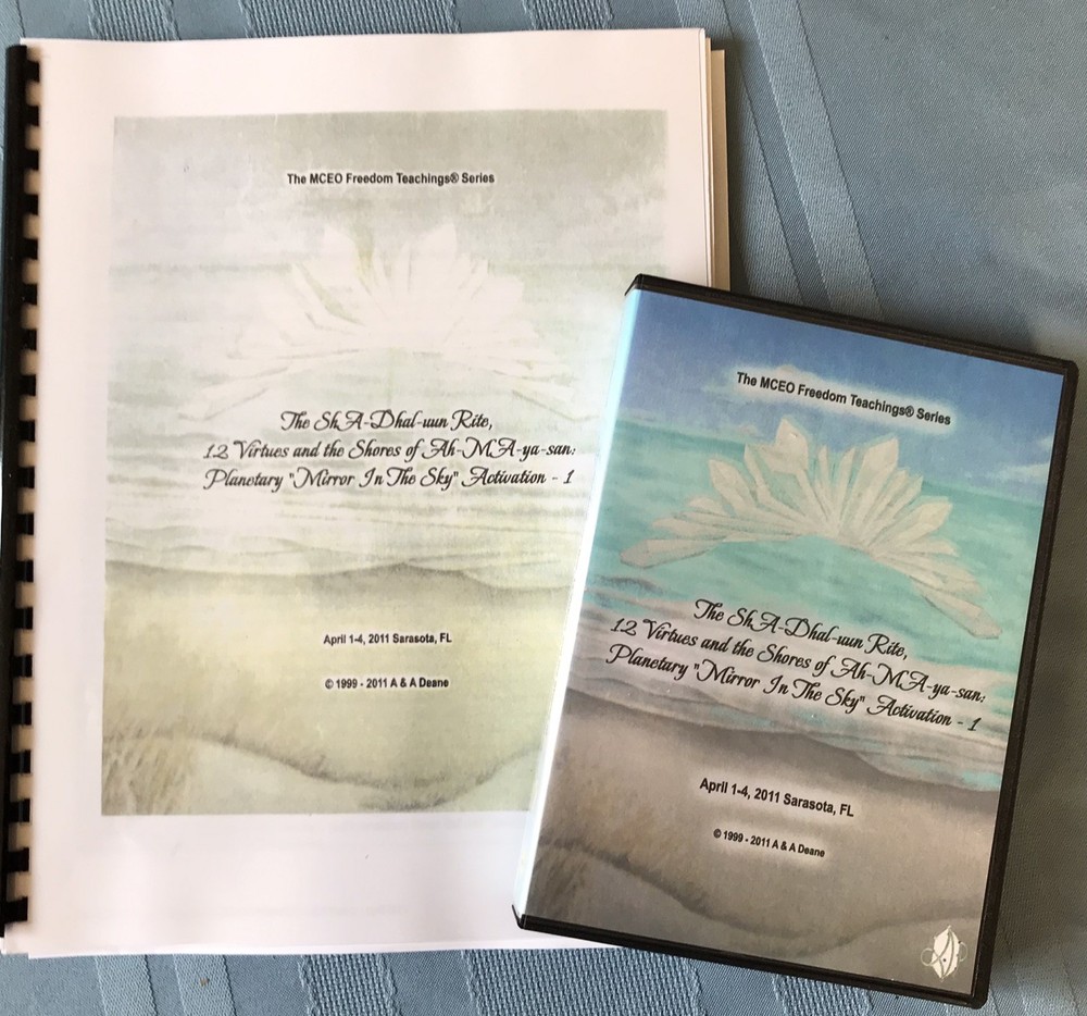ASHAYANA DEANE-The ShA-Dhal-uun Rite, 3 Complete DVD’S & Booklet ( All 49 Pages)