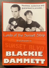 LORDS OF THE SUNSET STRIP – AN AUTOBIOGRAPHY BY BLACKIE DAMMETT (ANTHONY KIEDIS)