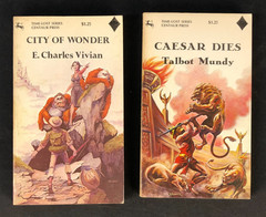 City Of Wonder – Caesar Dies – Centaur Press Time Lost Series Paperback Lot of 2