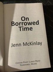 Jenn McKinlay On Borrowed Time Large Print Library Edition 2014