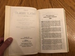 Holy Bible KJV National Bible Press 1970, Remembrance Edition