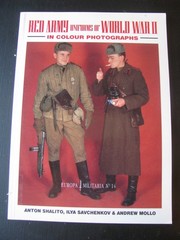 EUROPA MILITARIA #14 RED ARMY UNIFORMS OF WORLD WAR II VG/NN