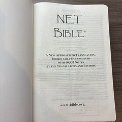 NET Bible – 60,932 Translators Quotes – Premium Bonded Leather ~Burgundy
