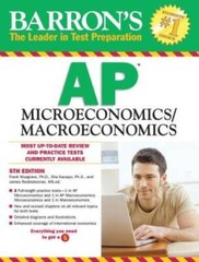 Barron’s AP Microeconomics/Macroeconomics, 5th Edition – Paperback – GOOD