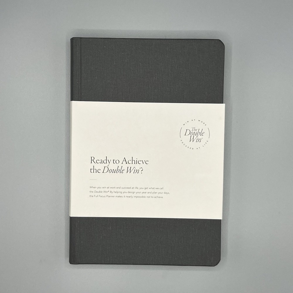 Full Focus Planner Gray Hardcover Productivity Journal Michael Hyatt