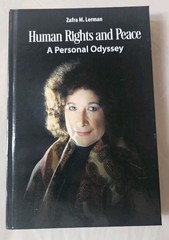 Human Rights and Peace: A Personal Odyssey by Zafra Lerman Hardover