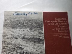 Evaluating Earthquake Hazards in the Los Angeles Region US Geological 1360