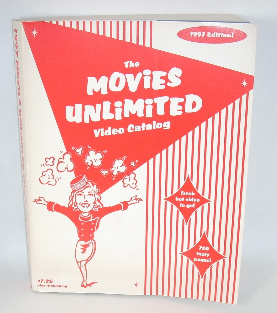 The Movies Unlimited Video Catalog 1997 Edition Paperback VHS Tapes 720 Pages