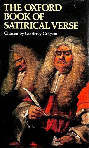 Oxford Book of Satirical Verse