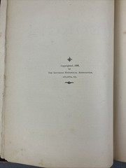 Memoirs of Georgia: Containing Historical Accounts of the State’s Civil…