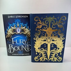 Fury Bound Sable Sorensen Waterstones Deluxe Ed. Alt Dust Jacket HAND SIGNED New