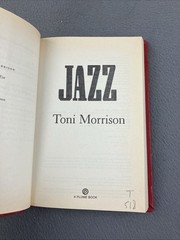 Jazz by Morrison, Toni Hardcover Classical Education Readers