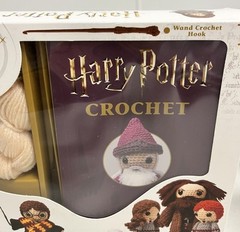 Harry Potter Crochet Kit With Wand Crochet Hook LIKE NEW