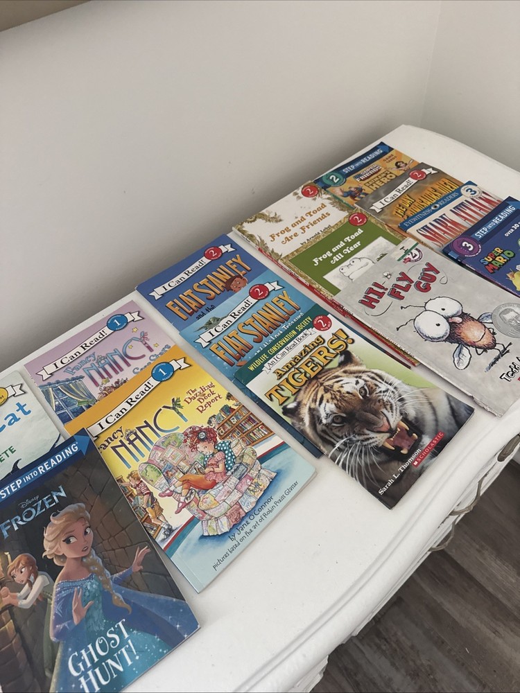 Lot of BOYS Level 1 Readers Books I Can Read Star Wars Paw Patrol Pete Cat