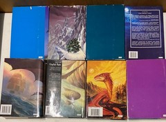 Lot of 8 Fantasy Epic Novel Hardcover BCE Books Various Authors