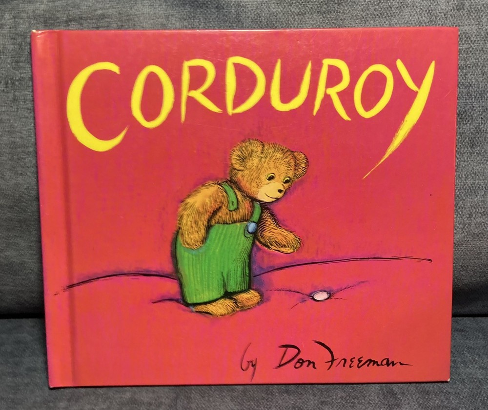 Vtg. 1968 Corduroy The Bear Hardcover Book By Don Freeman Bear Buttons