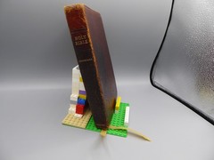Vintage KJV Holy Bible Cambridge Univ. Press Water Buffalo Calfskin