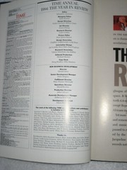 TIME Magazine Annual 1994 Year in Review hardback GREAT BIRTHDAY GIFT