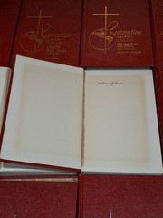 Restoration Reprint Library lot of 22 books religious Theology, Bible