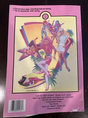 JEM Vintage Sticker Fun Hasbro Golden 1986 Jem and the Holograms Used RARE!