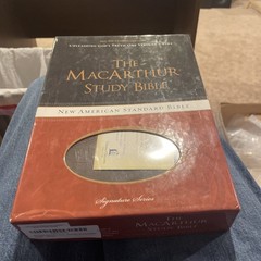 MacArthur Study Bible by John F. MacArthur (2014, Imitation Leather)