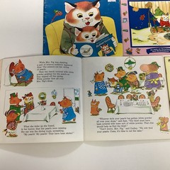 Richard Scarry Preschool Kindergarten 1st Grade Picture Children’s 10 Book Lot
