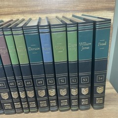 GREAT BOOKS OF THE WESTERN WORLD Britannica-1952, 1986 Printing. Vols- YOU PICK