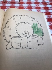 Merry Christmas Snoopy Coloring Book 1979 Used And Some Coloring 11 Inches X 8