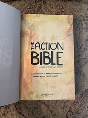 The Action Bible God’s Redemptive Story Sergio Cariello David C Cook HC 2010