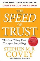 The SPEED of TRUST: The One Thing That Changes Everything – Paperback – GOOD
