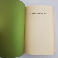 The Wood and The Trees by Mary Elgin 1967 1st Ed 3rd Print Hardcover DJ