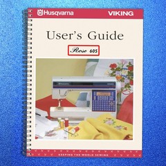 HUSQVARNA VIKING Rose 605 User Manual Operation Guide – TOUGH WIRE-LOCK BINDING