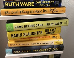 Psychological Thrillers – Books – EUC – Hard Cover
