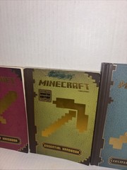 Minecraft Official Handbooks Collection Set of 4 Mojang Guides