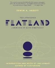 The Annotated Flatland: A Romance of Many Dimensions – Paperback – VERY GOOD