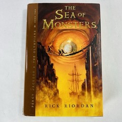 The Sea of Monsters Percy Jackson First Edition 2006 Rick Riordan Hard Cover