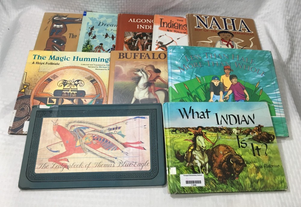 NATIVE AMERICAN BOOK LOT / 10 CHILDREN’S PICTURE BOOK / HC / MULTIPLE TITLES