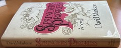 David Markson – Springer’s Progress – 1977 Hardcover First Edition – Near Fine