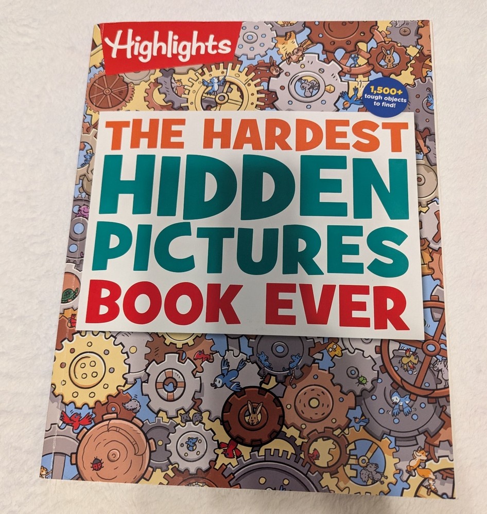The Hardest Hidden Pictures Book Ever, Paperback Book by Highlights, 144 Pages