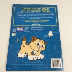 Fisher Price Little People Dot To Dot Coloring Activity Book A Day Of Fun 2010