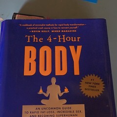 The 4-Hour Body by Timothy Ferriss Hardcover Health Fitness Guide Dust Jacket