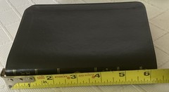 ESV COMPACT THINLINE EDITION BLACK PREMIUM BONDED LEATHER BRAND NEW