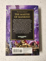 Master of Mankind Aaron Dembski-Bowden Trade Paperback Warhammer 40k Horus