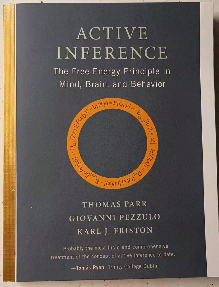 „Active Inference” by Thomas Parr Giovanni Pezzulo – New! – As Is!