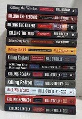 13 Book Lot Complete KILLING Series BILL O’REILLY #1-13 HC DJ Set First Edition
