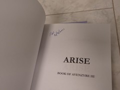 Awake Cassius Arise Book of Avenzyre I II III G B Macrae ~ All Signed by Author