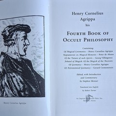 Ibis Press Fourth Book of Occult Philosophy Hardcover by Henry Cornelius Agrippa