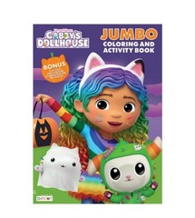 Gabby’s Dollhouse Halloween Jumbo Coloring & Activity Book